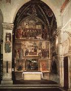 Domenicho Ghirlandaio Cappella Sassetti Norge oil painting reproduction